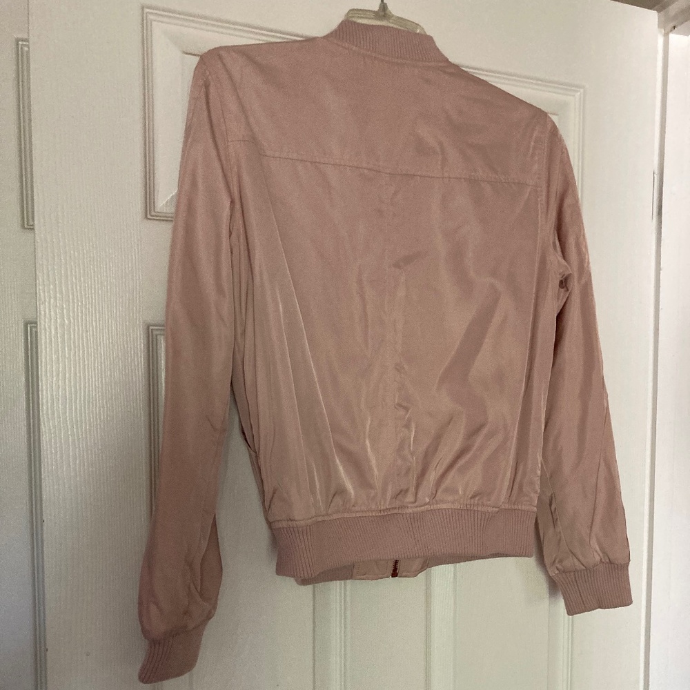 Hei Hei Anthropologie Hilltop Bomber Jacket Pink, size XS - Picture 6 of 7
